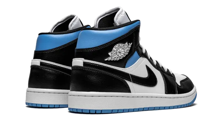 Air Jordan 1 Mid University Black White VOSneakers