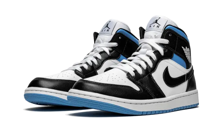 Air Jordan 1 Mid University Black White VOSneakers