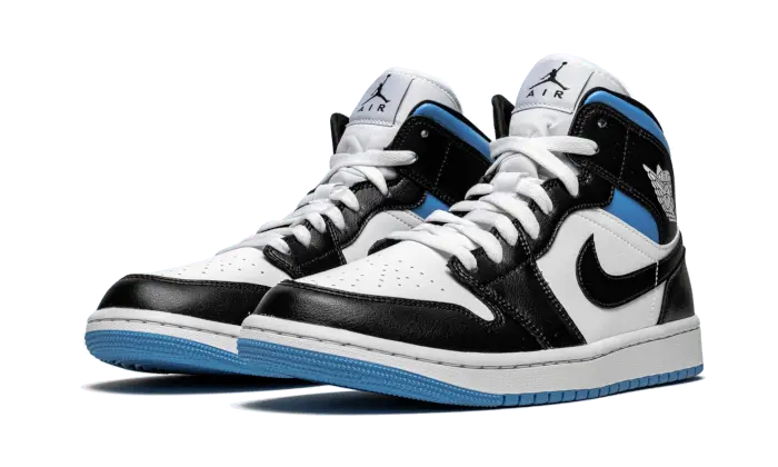 Air Jordan 1 Mid University Black White Air Jordan