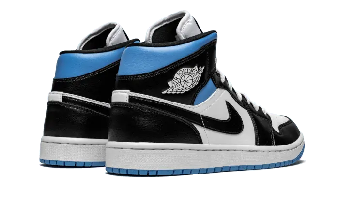 Air Jordan 1 Mid University Black White Air Jordan