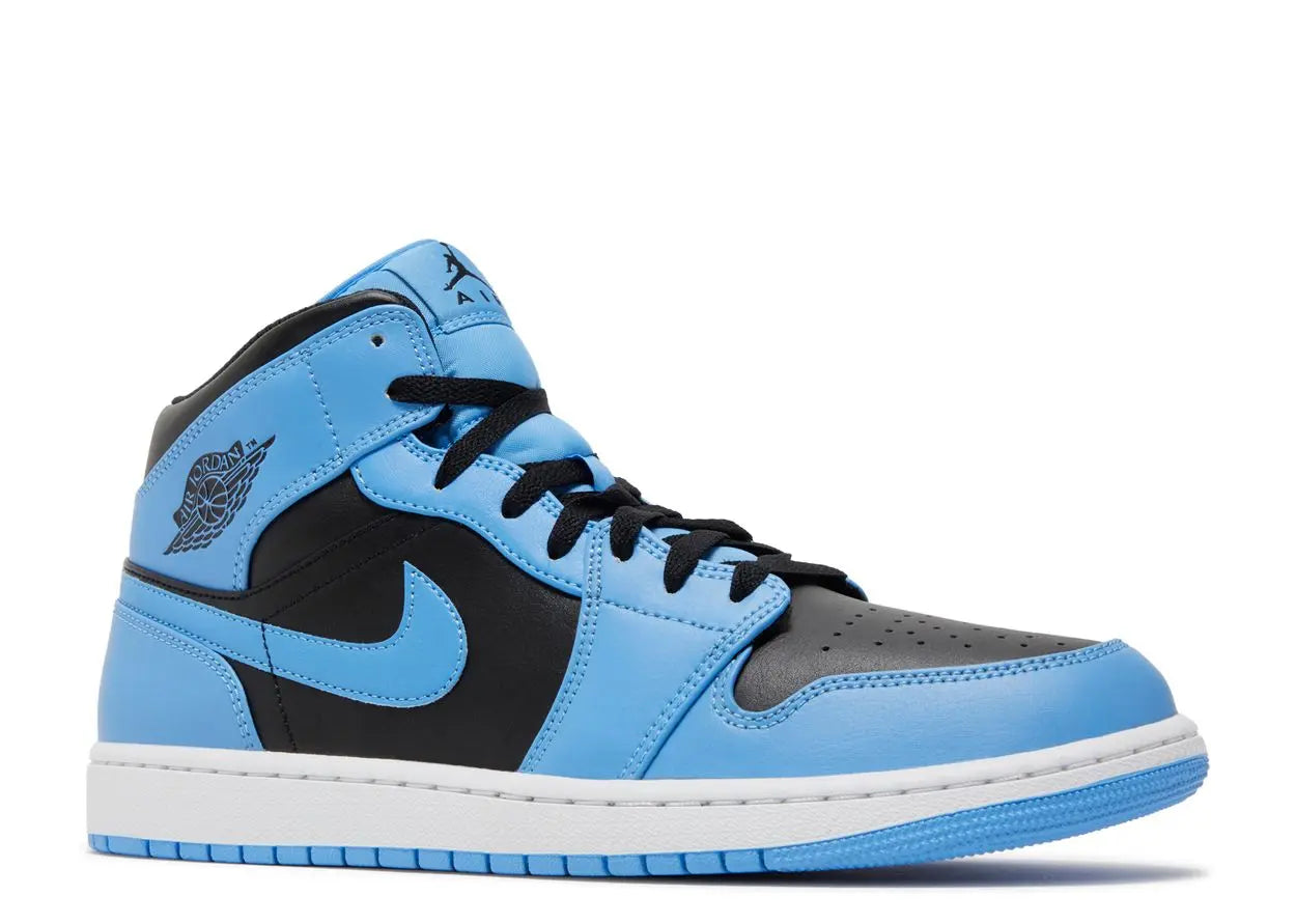 Air Jordan 1 Mid University Blue Black Air Jordan