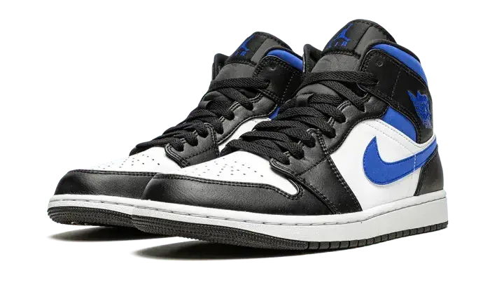 Air Jordan 1 Mid White Black Royal VOSneakers