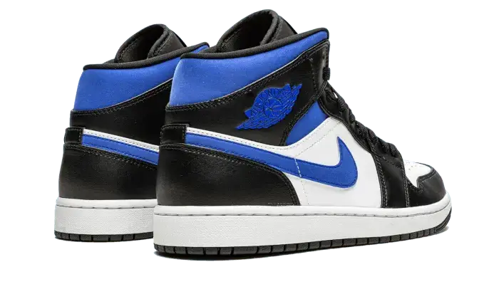 Air Jordan 1 Mid White Black Royal VOSneakers