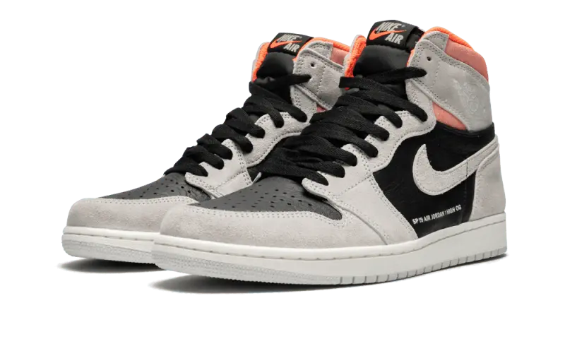 Air Jordan 1 Retro High Neutral Grey Hyper Crimson Air Jordan
