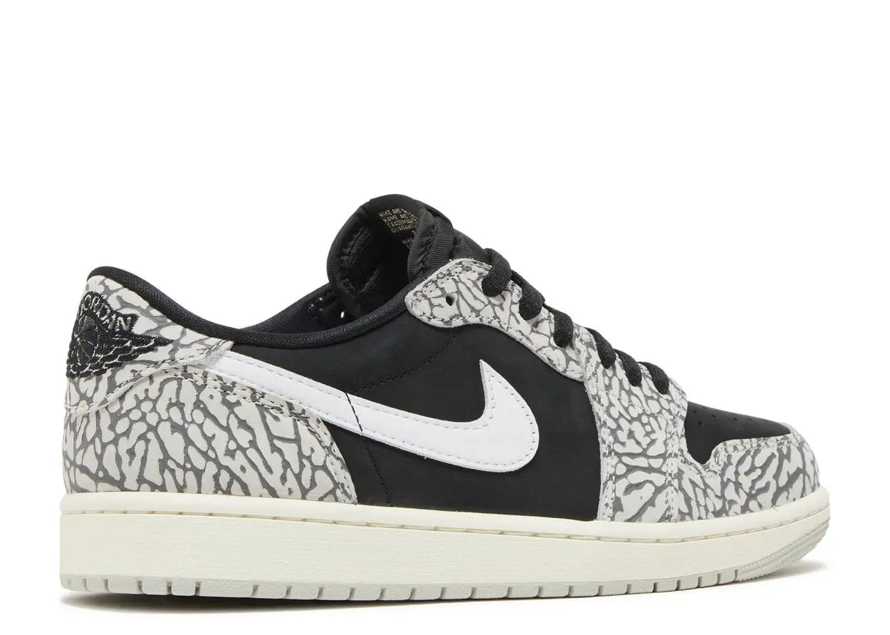 Air Jordan 1 Retro Low OG Black Cement Air Jordan