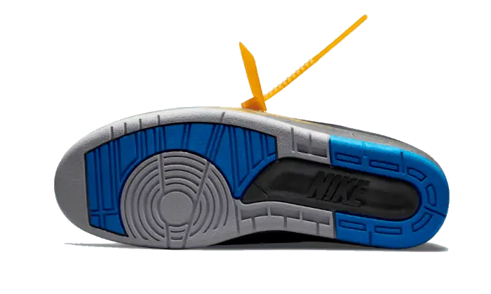 Air Jordan 2 Retro Low SP Off-White Black Blue Air Jordan