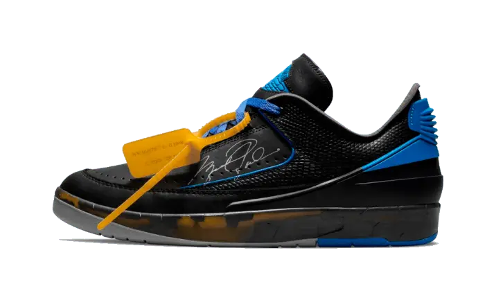 Air Jordan 2 Retro Low Sp Off White Black Blue Air Jordan