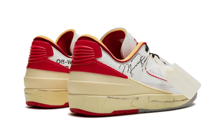 Air Jordan 2 Retro Low Sp Off White White Red Air Jordan
