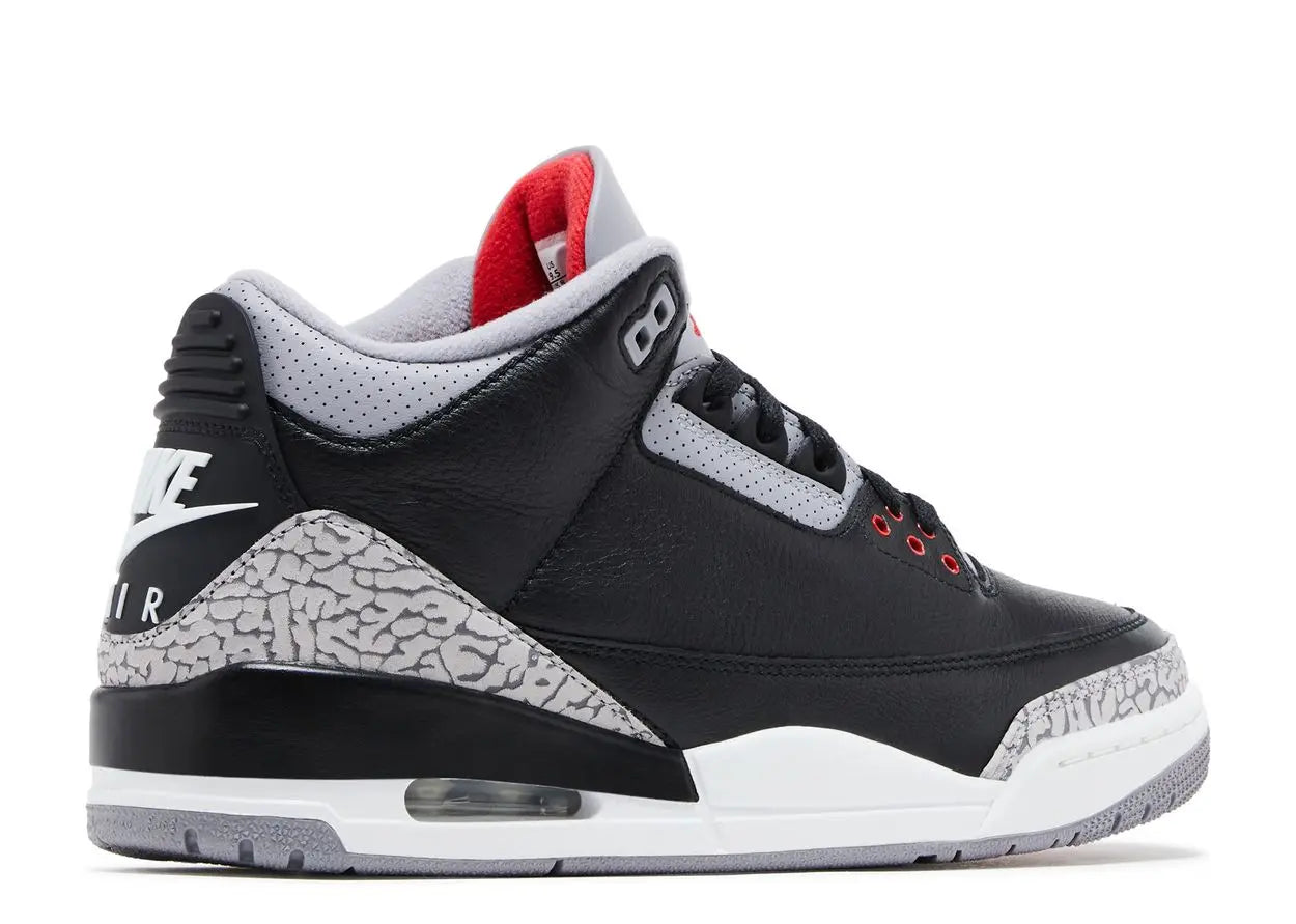 Air Jordan 3 Retro Black Cement Reimagined Air Jordan