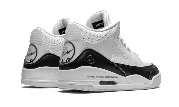 Air Jordan 3 Retro Fragment White Black VOSneakers