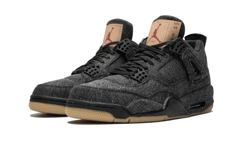 Air Jordan 4 Retro Levis Black Air Jordan