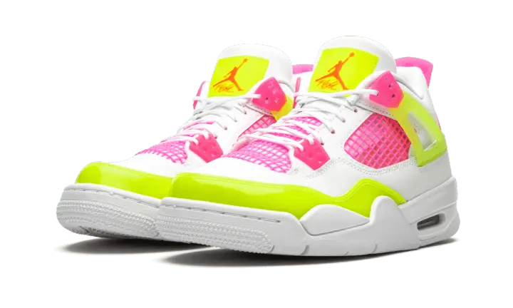 Air Jordan 4 Retro White Lemon Pink VOSneakers