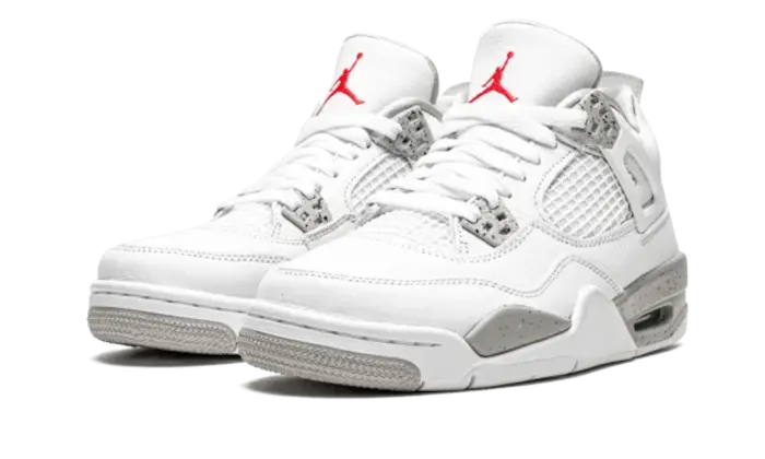 Air Jordan 4 Tech White (White Oreo) VOSneakers
