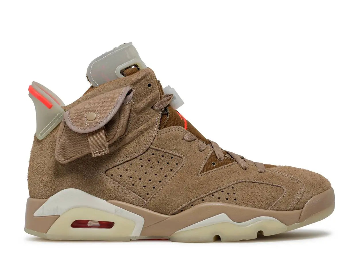 Air Jordan 6 Retro Travis Scott British Khaki Air Jordan