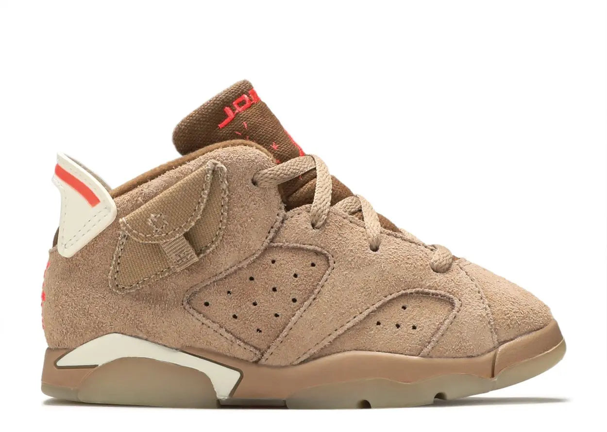 Air Jordan 6 Retro Travis Scott British Khaki (TD) Air Jordan