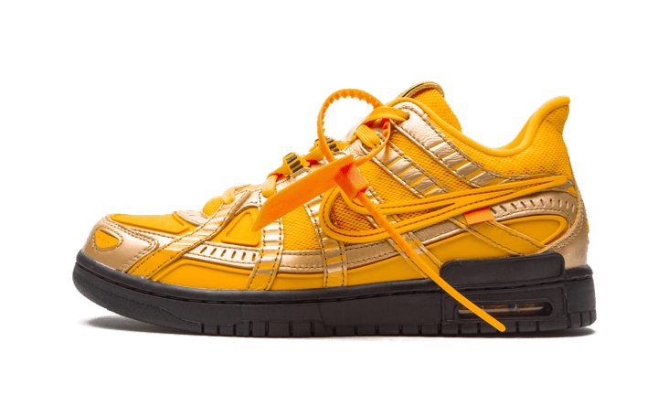 Air Rubber Dunk Off-White University Gold VOSneakers