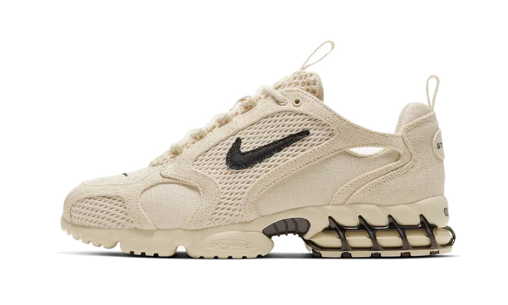 Air Zoom Spiridon Cage 2 Stussy Fossil VOSneakers