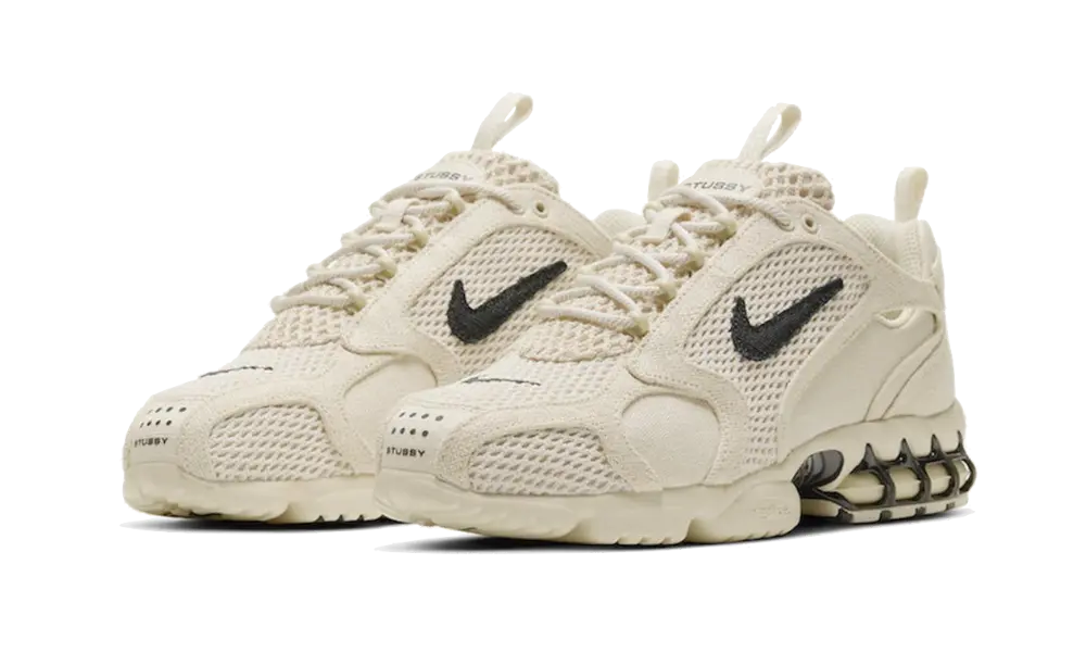 Air Zoom Spiridon Cage 2 Stussy Fossil VOSneakers