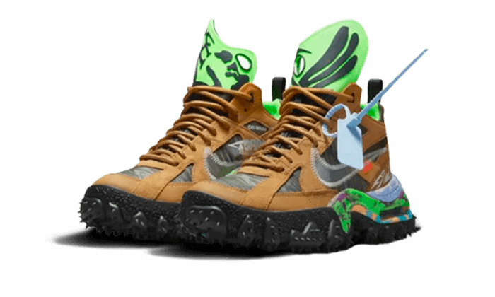 Air Terra Forma Off-White Wheat Green Strike VOSneakers
