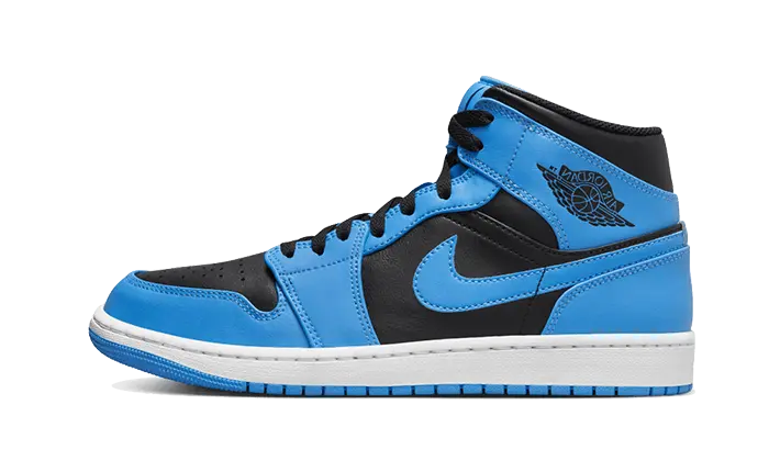 Air Jordan 1 Mid University Blue Black Air Jordan