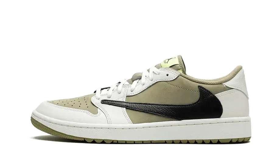 Air Jordan 1 Retro Low Golf Travis Scott Neutral Olive VOSneakers