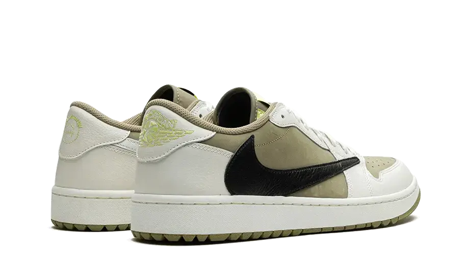 Air Jordan 1 Retro Low Golf Travis Scott Neutral Olive VOSneakers