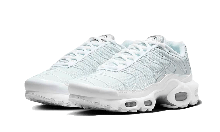 Air Max Plus White Metallic Silver VOSneakers