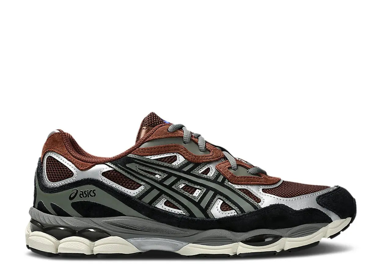 Asics Gel-NYC Reddish Brown Steeple Grey Asics