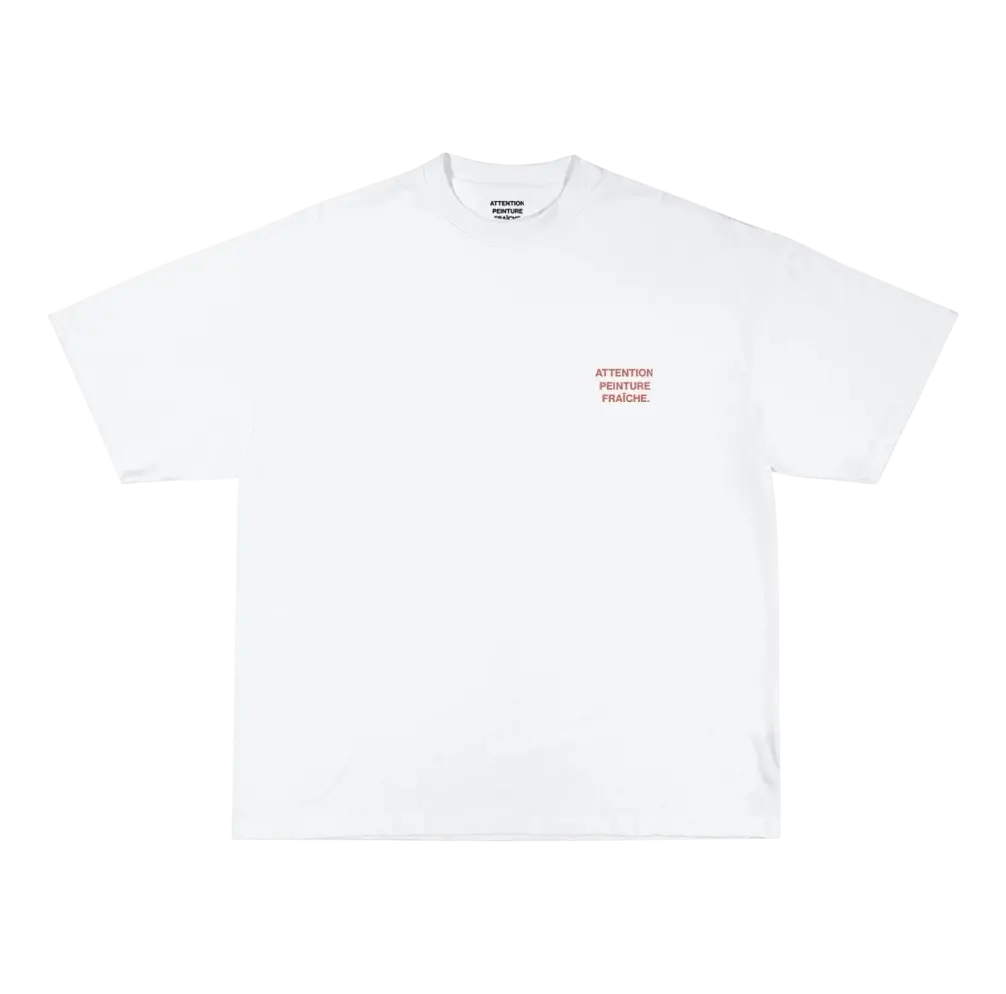 Attention Peinture Fraiche CUPIDON WHITE T-SHIRT VOSneakers