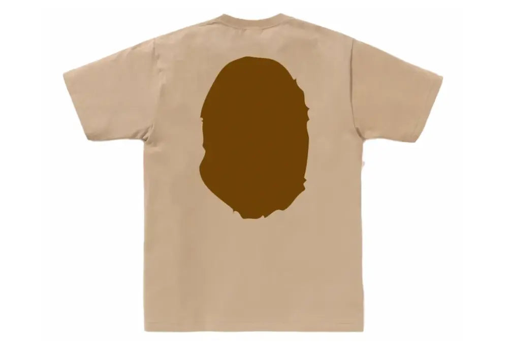 Bape Big Ape Head Tee Beige Bape