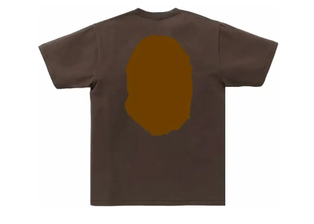 Bape Big Ape Head Tee Brown Bape