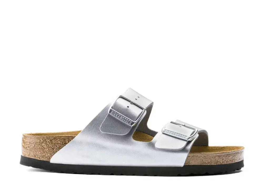 Birkenstock Arizona Birko-Flor Silver Birkenstock