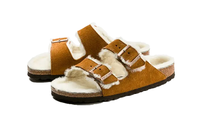 Birkenstock Arizona Shearling Mink Birkenstock