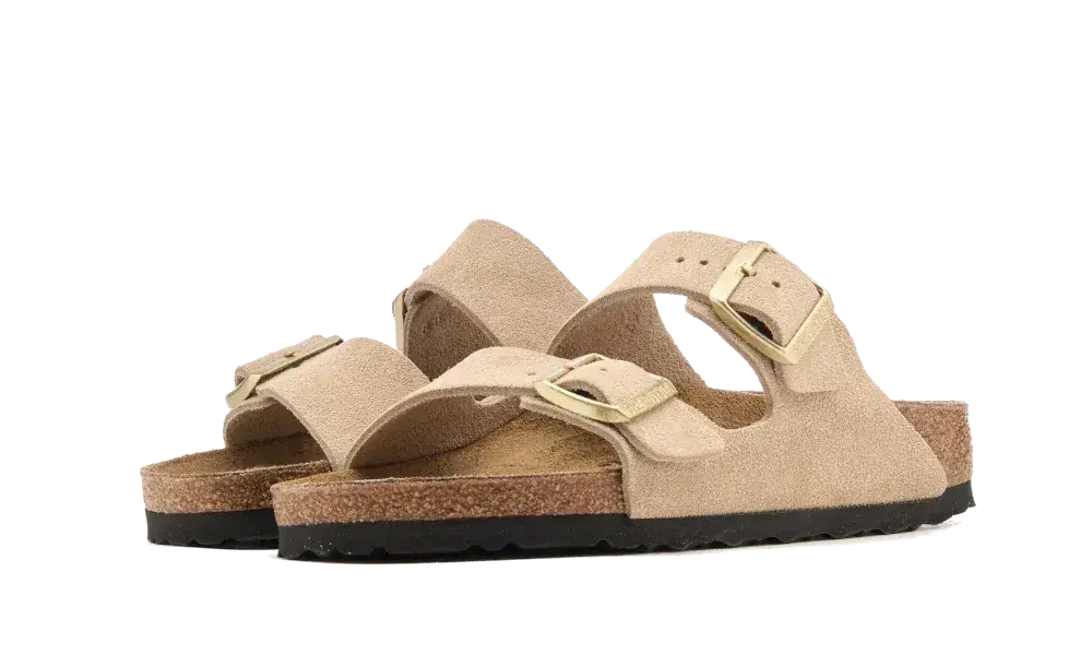 Birkenstock Arizona Suède Narrow Sandcastle Birkenstock