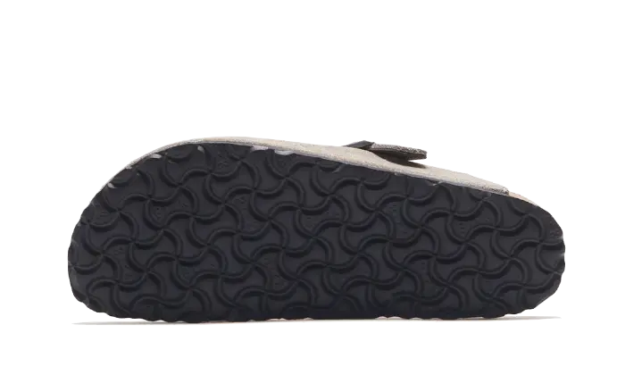 Birkenstock Boston Shearling Suede Stone Coin Birkenstock