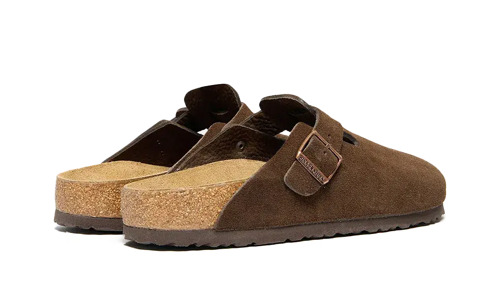 Birkenstock Boston Soft Footbed Suede Mocha Birkenstock