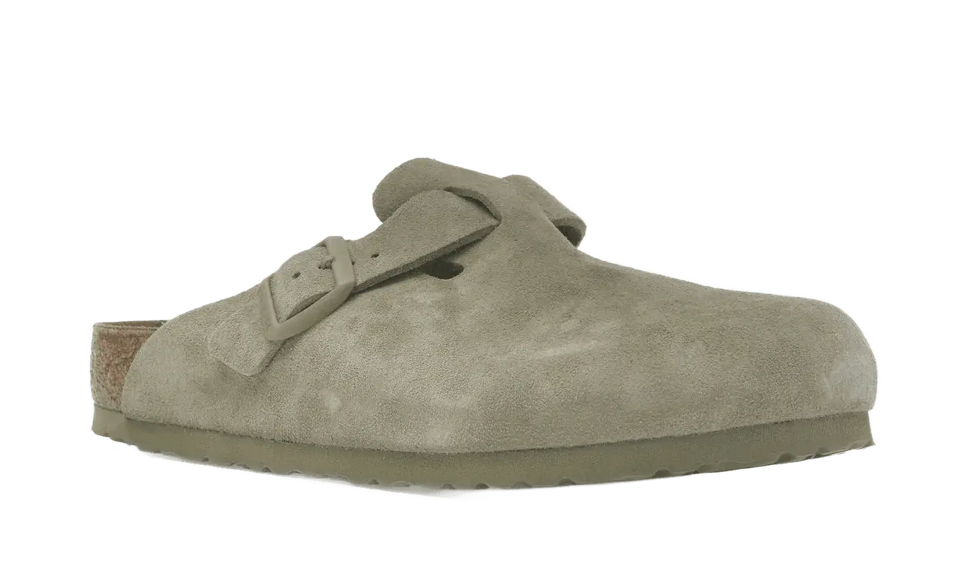 Birkenstock Boston Suede Faded Khaki VOSneakers