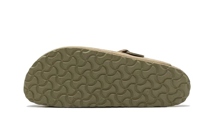 Birkenstock Boston Suede Leather Faded Khaki Birkenstock