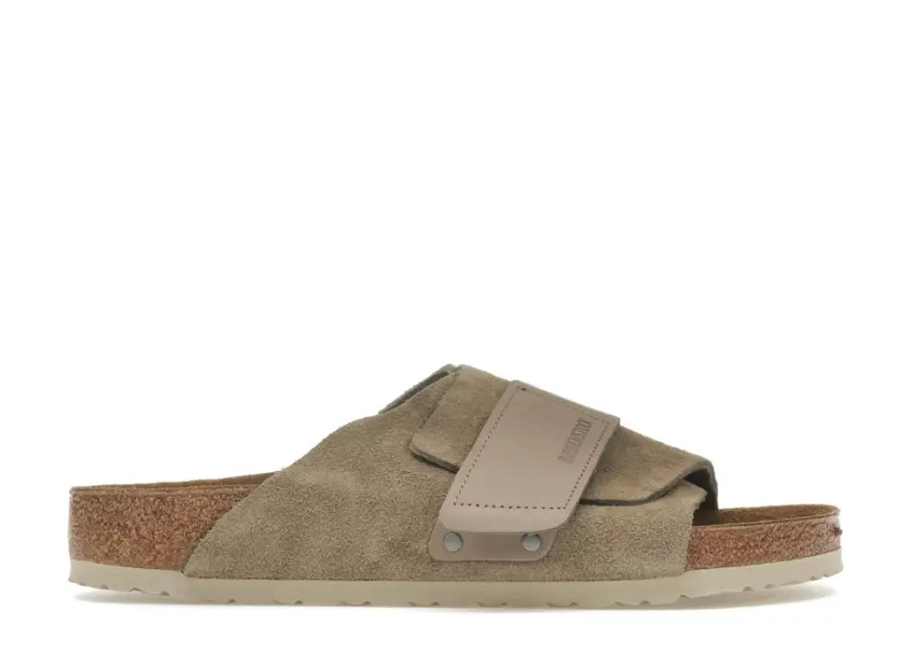 Birkenstock Kyoto Nubuck Suede Taupe Birkenstock