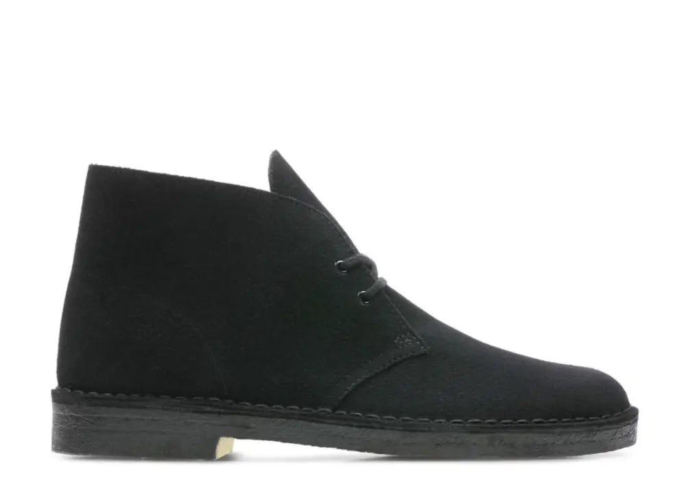 Clarks Desert Black Suede Clarks