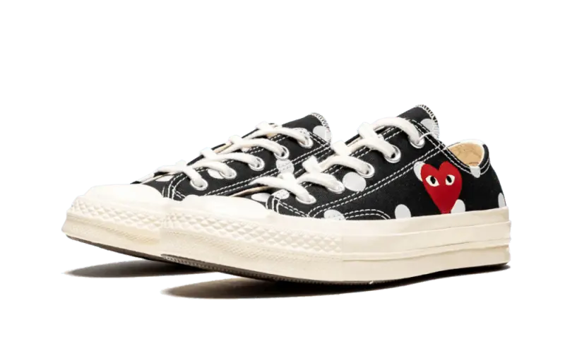 Converse Chuck Taylor All-Star 70s Ox Comme des Garçons PLAY Polka Dot Black Converse