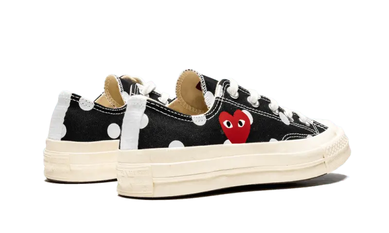 Converse Chuck Taylor All-Star 70s Ox Comme des Garçons PLAY Polka Dot Black Converse