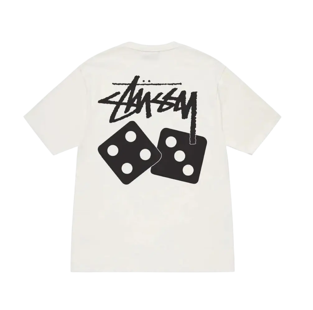 Converse Stussy Dice Pigment Dyed Tee Natural VOSneakers