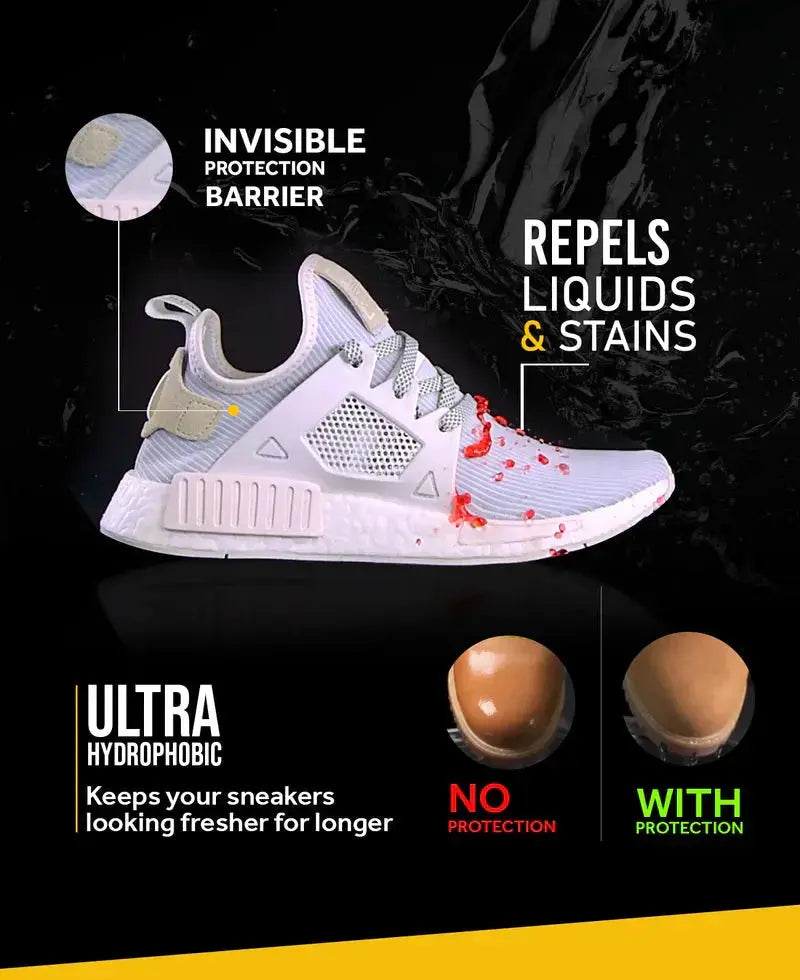 Crep Protect Imperméabilisant - Protection pour cuir, nubuck, daim et toile Crep Protect