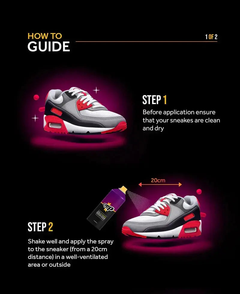 Crep Protect Imperméabilisant - Protection pour cuir, nubuck, daim et toile Crep Protect