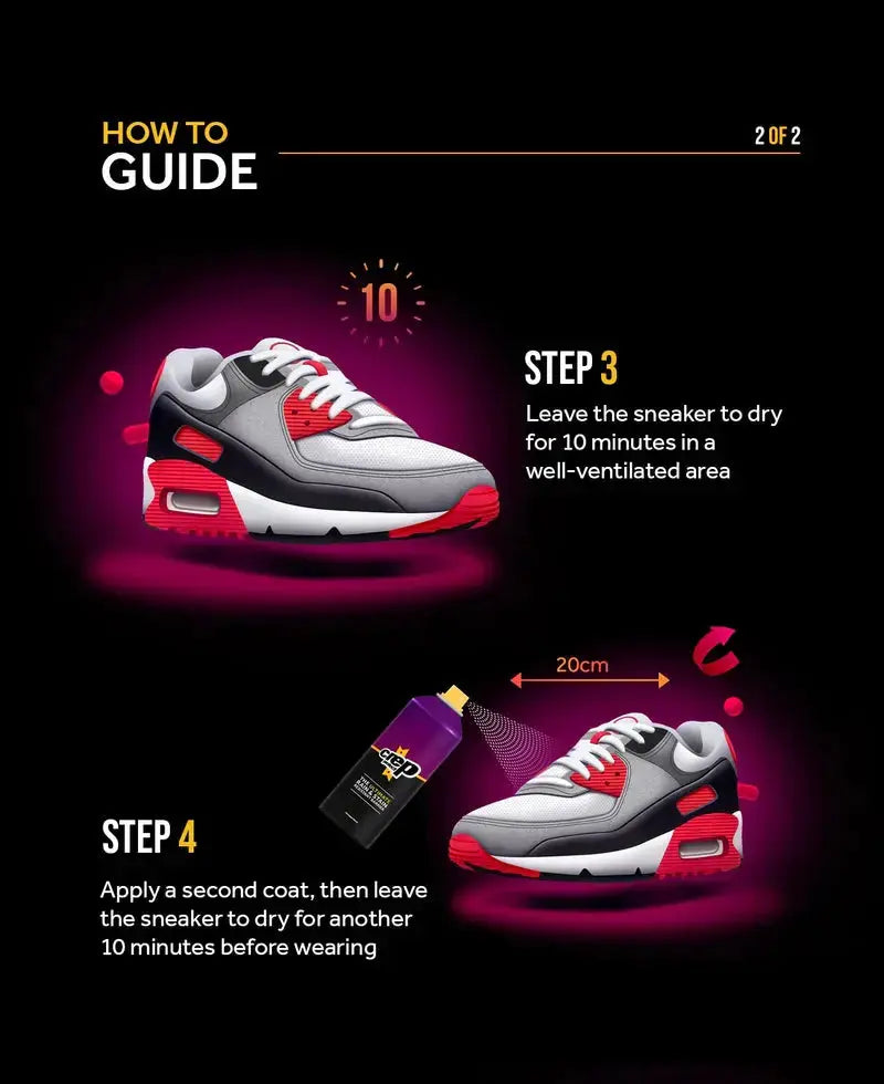 Crep Protect Imperméabilisant - Protection pour cuir, nubuck, daim et toile Crep Protect