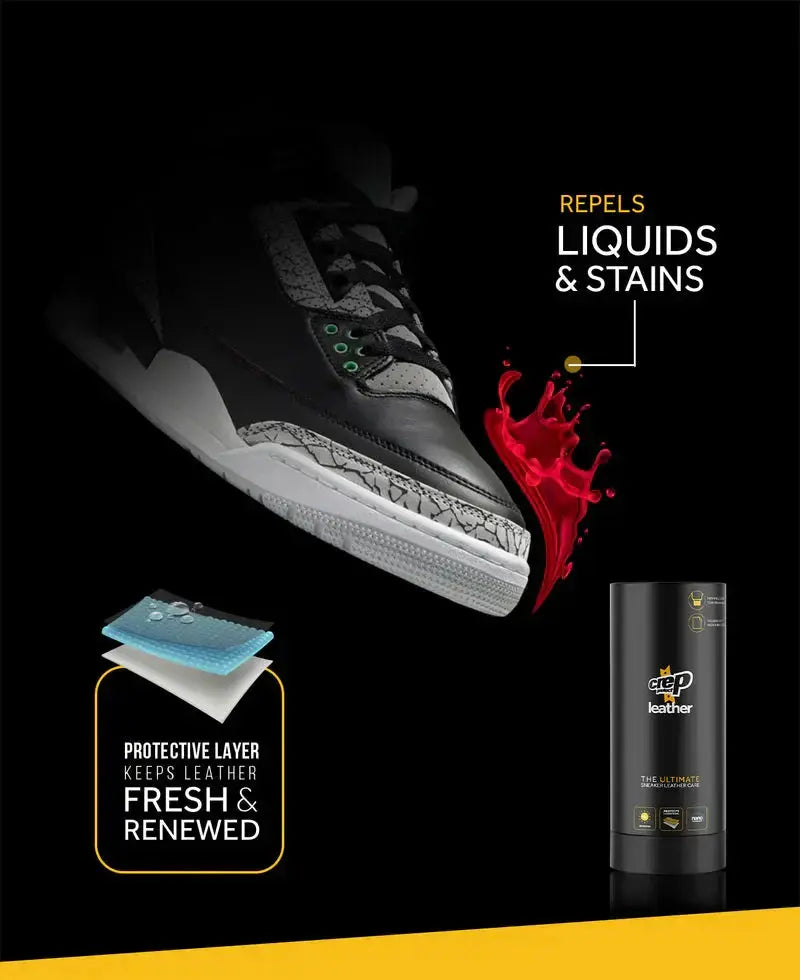 Crep Protect Leather - Après-shampoing pour chaussures en cuir avec protection UV Crep Protect