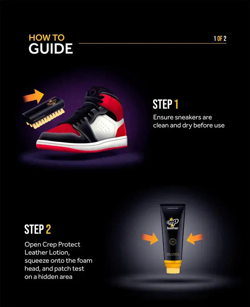 Crep Protect Leather - Après-shampoing pour chaussures en cuir avec protection UV Crep Protect