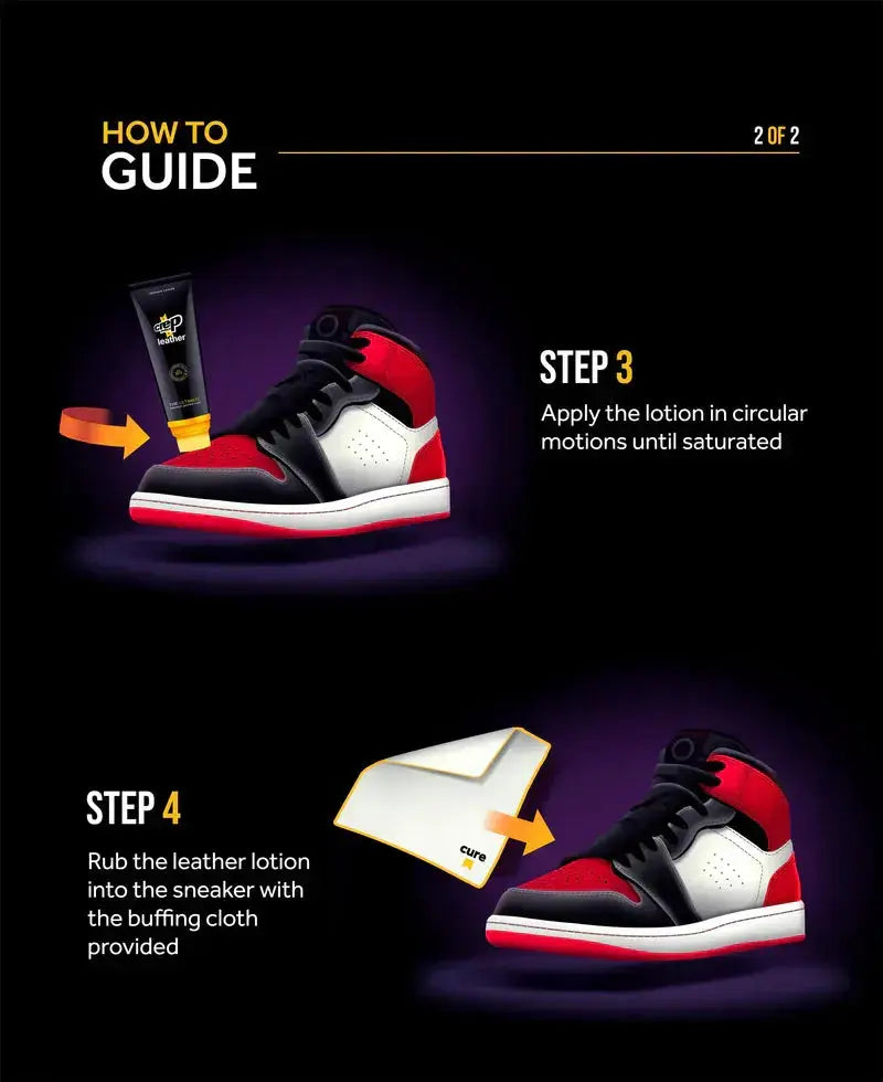 Crep Protect Leather - Après-shampoing pour chaussures en cuir avec protection UV Crep Protect