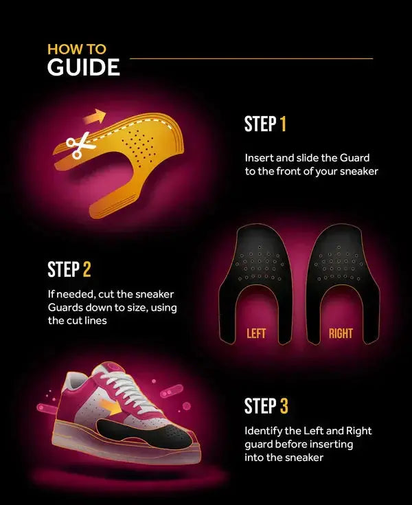 Crep Protect Sneaker Guards - Protègent vos chaussures des plis indésirables Crep Protect